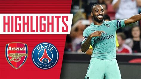 Arsenal Vs Psg Highlights Youtube