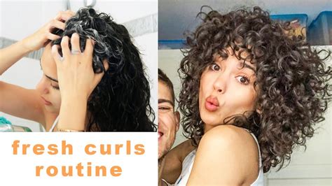 My Current Curly Hair Routine Youtube