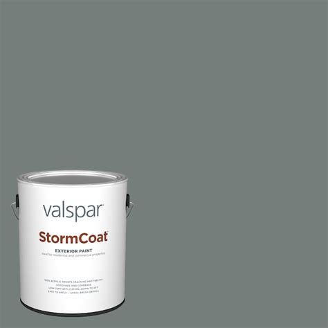 Valspar Pro Storm Coat Satin Coastal Dusk 5002 2b Latex Exterior Paint