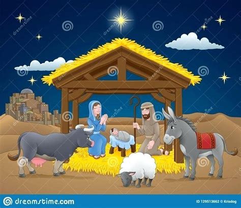 Nativity Scene Drawing At Explore