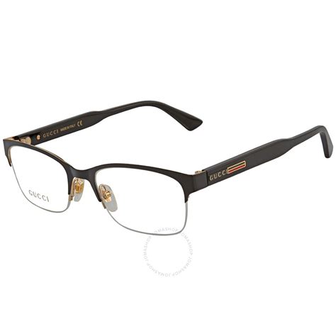 Gucci Demo Rectangular Mens Eyeglasses Gg0828o 001 54 889652311005