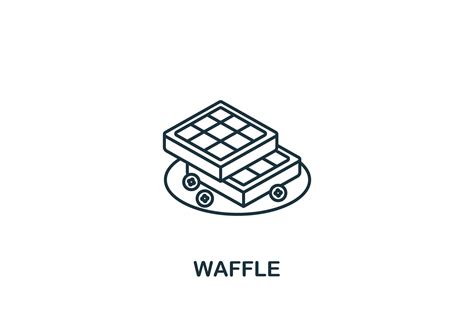 Waffle Icon Graphic By Aimagenarium · Creative Fabrica