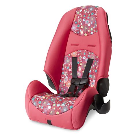 Cosco Girls Highback 2 In 1 Booster Car Seat Floral