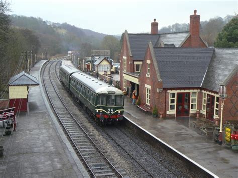 Churnet Valley Railway Photo Diesel Train At Froghall