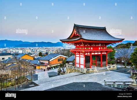 Kiyomizu Dera Temple In Kyoto Japan Stock Photo Alamy