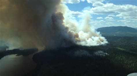 Forest Fires Growing In British Columbia Heat Wave Rci English
