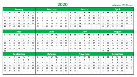 Printable calendar 2019 free template. 2020 Calendar Printable Template Holidays, Word, Excel ...