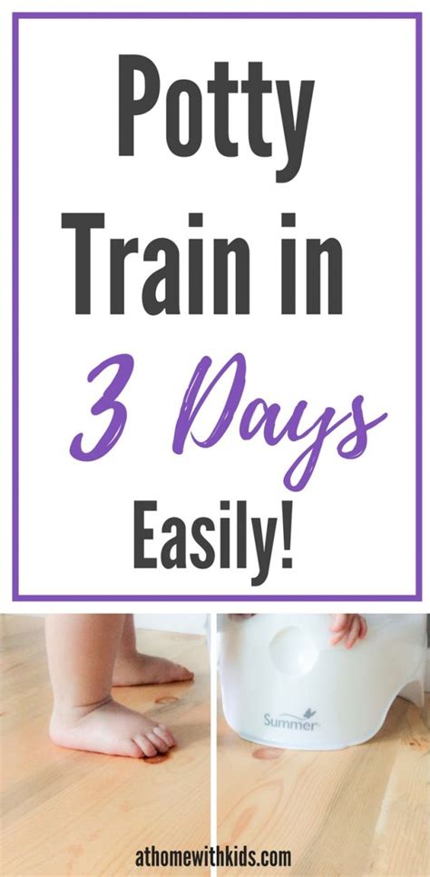 How To Easily Potty Train Your Child This Weekend At Home With Kids