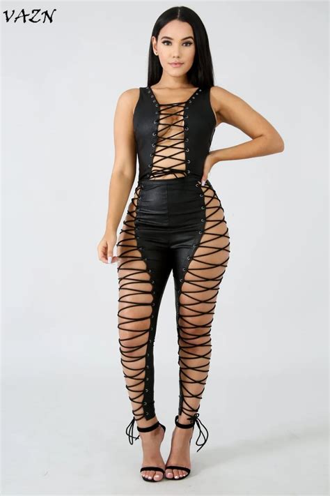 Buy Vazn Top Quality Novelty Design 2018 Sexy Night Club Style Women Jumpsuit