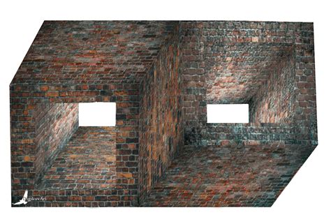 Optical Illusion Brick Wall Me Digital 2021 Rart