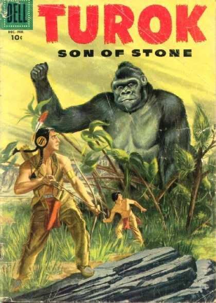 Turok Son Of Stone Vintage Book Covers Comic Book Covers Comic