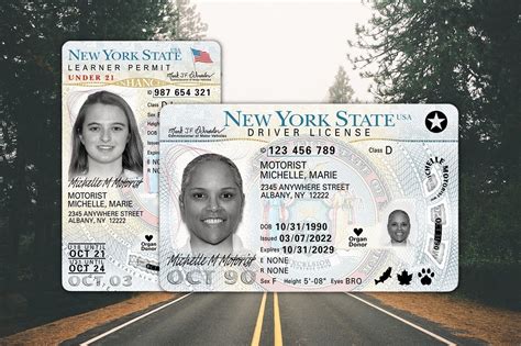 New York Driver License 98 1 The Hawk