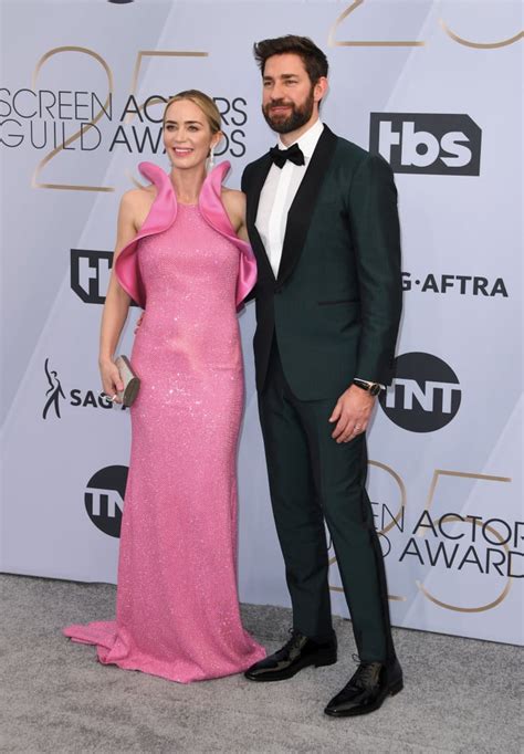 Emily Blunt Pink Dress At The Sag Awards 2019 Popsugar Fashion Photo 9