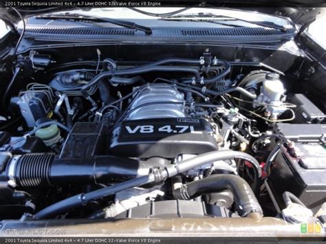 47 Liter Dohc 32 Valve Iforce V8 Engine For The 2001 Toyota Sequoia