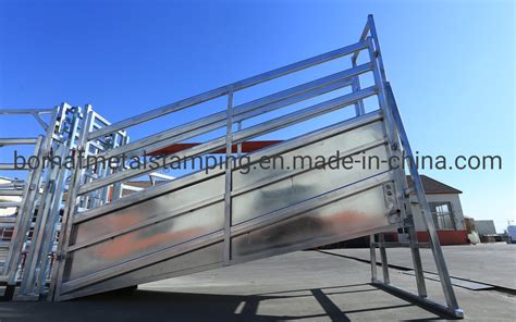 Chinese Manufacturer Cattle Handling System Loading Chutes Catch Chute