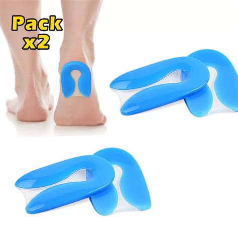 Generica Pack X2 Plantillas Silicona Tacones Taloneras Mujer Confort