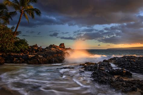 Maui Makena Cove Maui Photos Maui Ocean Sunset