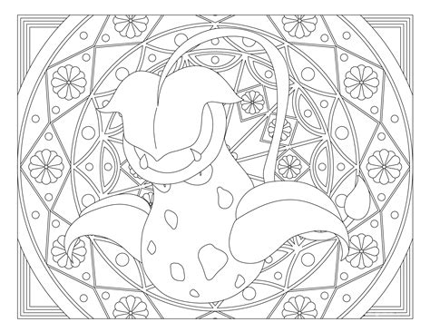 Coloriage Pokemon Mandala Dessin à Imprimer Dessin A Imprimer