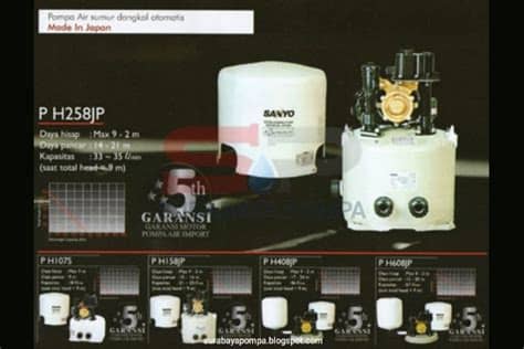 Jual pompa air modifikasi tipe 175. Pompa Air Terbaik Sanyo