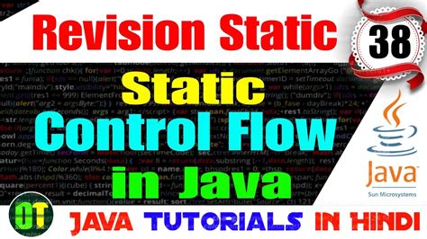 Revision Static Control Flow In Java Static Block In Java In Hindi Java Tutorials Dianxi