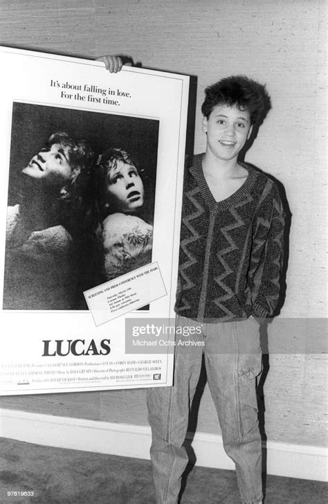 Actor Corey Haim Attends A Press Screening For His Movie Lucas On