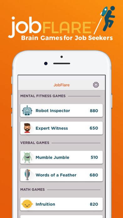 What are you looking for? Gamified Job-Seeking Apps : app for finding a job