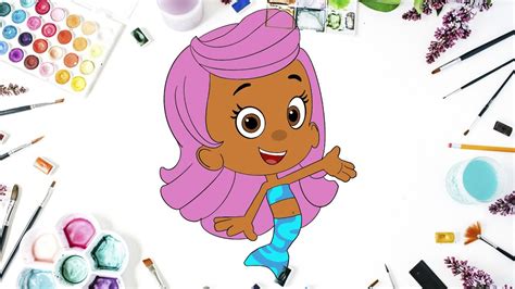 Bubble Guppies Molly Svg Png Pdf Dxf