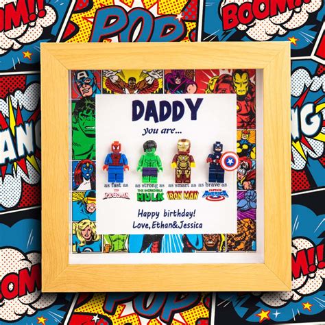 You Are My Superhero Custom Frame Fathers Day T