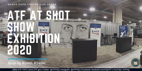 Atf Atfs Shotshow Exhibition Booth 2404 Is Here For
