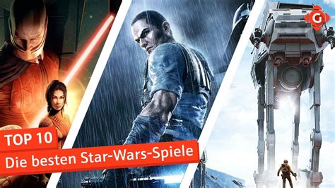 Top 10 Die Besten Star Wars Spiele Special Youtube