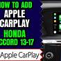 2019 Honda Accord Lx Apple Carplay