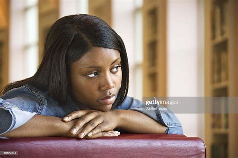 Pensive Teenage Girl High Res Stock Photo Getty Images