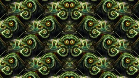 Wallpaper Abstract Fractal Pattern Symmetry Digital Art 1920x1080