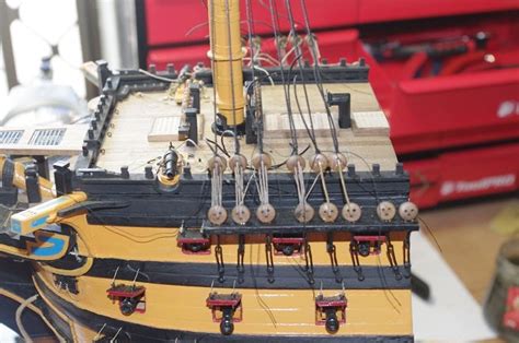 Hms Victory Bow Section Finished By Jeff E Panart 178 Scale