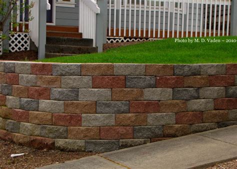 Cinder blocks are available to buy from home improvement stores, building material suppliers, and landscaping companies. How do you like this garden / landscape block wall ...