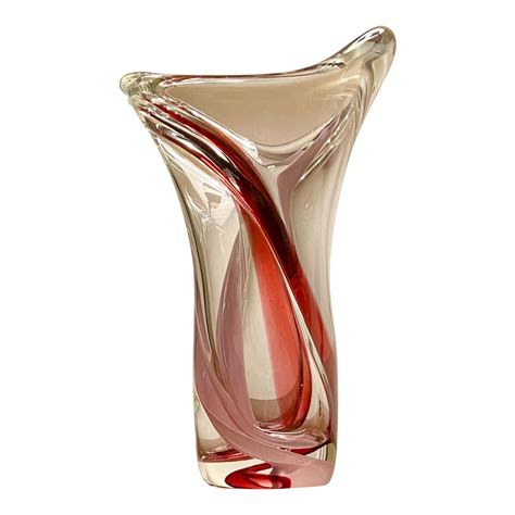 Barry Entner Handblown Fine Art Glass Vase Chairish