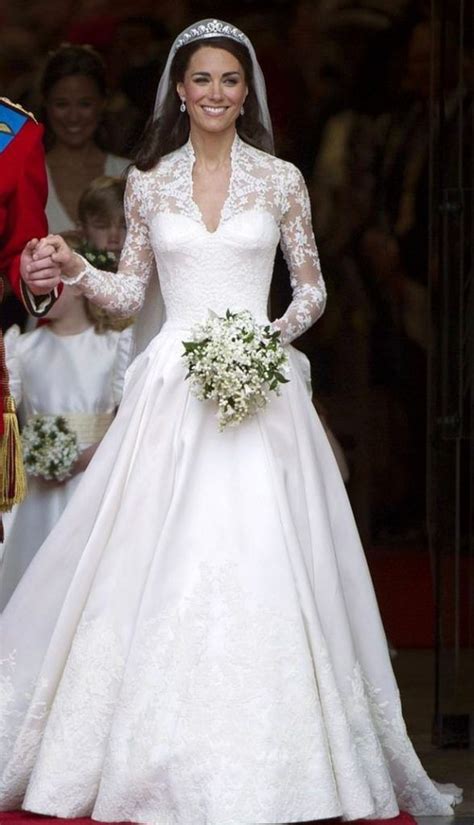 Alexander mcqueen designer sarah burton sewed a piece of blue ribbon to the. Prince William's wedding to Kate Middleton was watched and ...