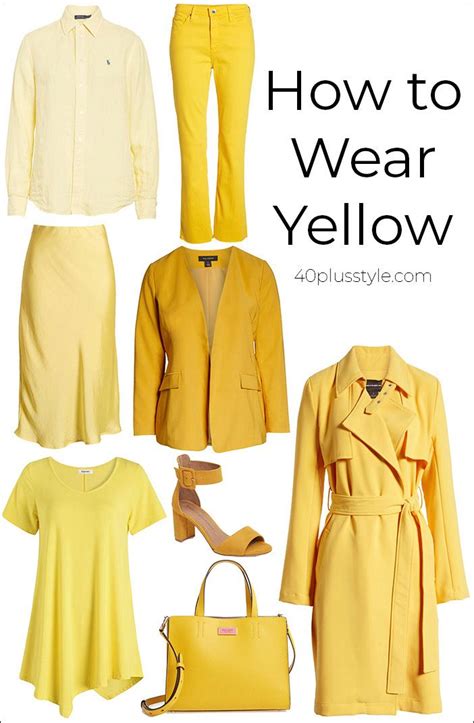 How To Wear Yellow Different Ways And Color Combinations Yellow
