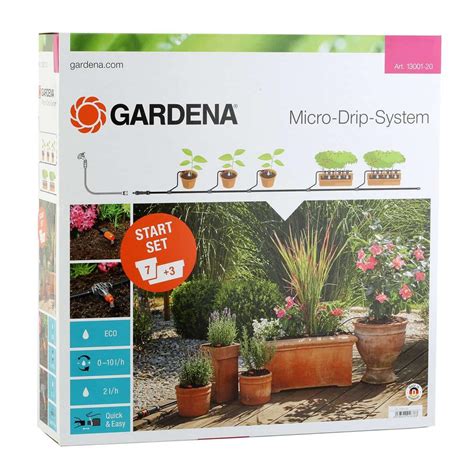 Buy Gardena Micro Drip System Start Set Flower Pots Medium Online At