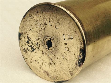 Need Help Understanding Markings On French 75mm Artillery Gun Shell