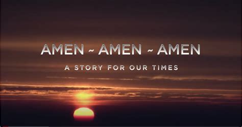 A Virtual Screening Of The Documentary Amen Amen Amen Concordia