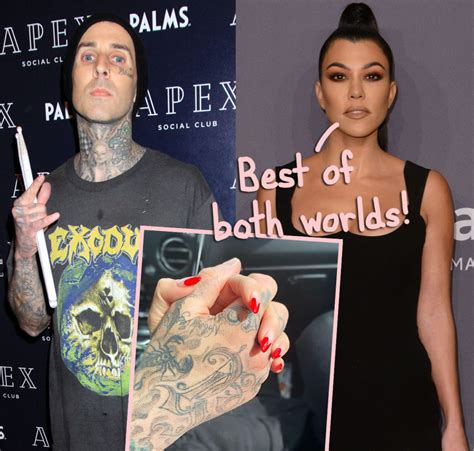 Kourtney Kardashian And Travis Barker Are In Total Lust Over Each Other