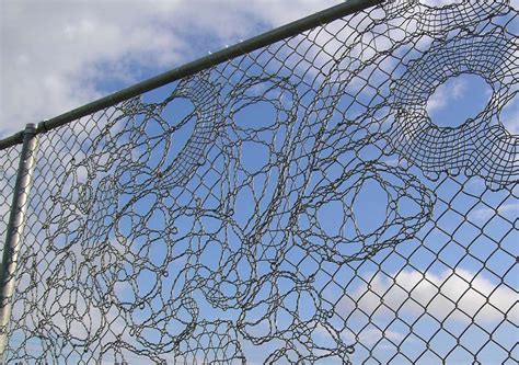 If Its Hip Its Here Archives Turning Chain Link Fencing Into Art