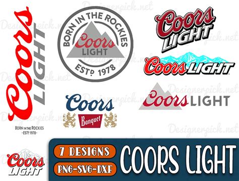 Coors Light SVG Bundle Designerpick