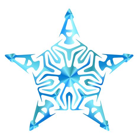 Blue Snowflake A Free Stock Photo Public Domain Pictures