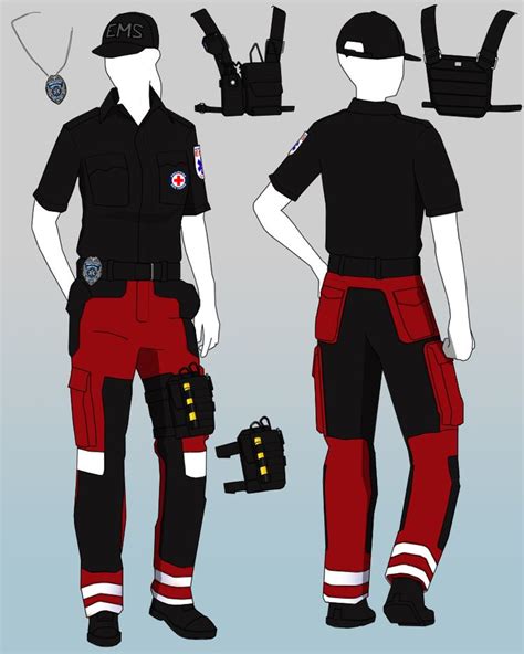 Ems Uniform 3 Finished Ems Uniform Construction Outfit Rescue Clothes