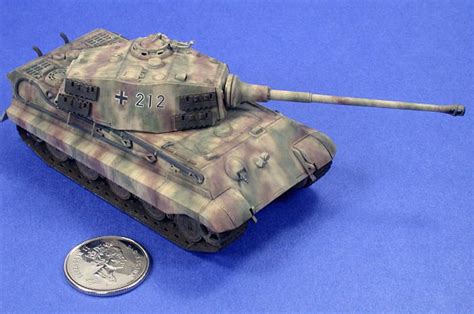 Tiger II Henschel Turret By Andrew Dextras Revell 1 72