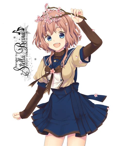 Render 20 Anime Girl Sakura By Stella Reina On Deviantart