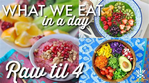 What I Eat In A Day Raw Till 4 Farmers Market Haul Vegan Plant