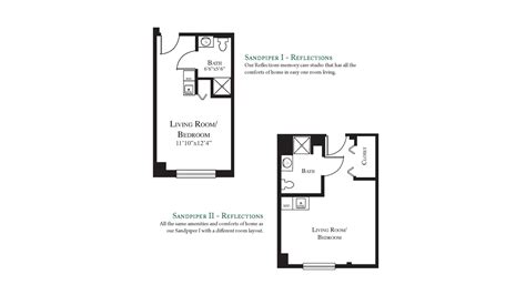 Senior Living Floor Plans Pennington By Brandywine